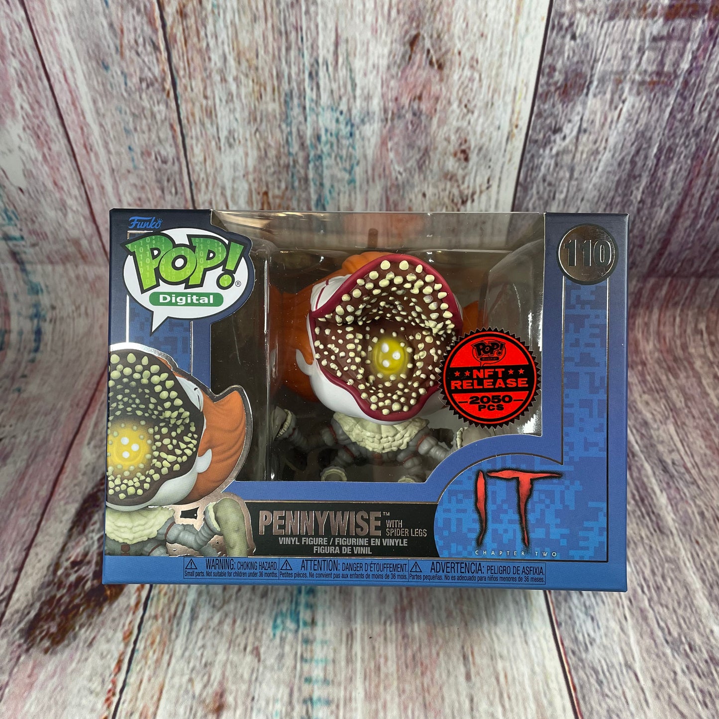 110 IT, Pennywise With Spider Legs (NFT Release 2050 PCS) [1980 MINTED]