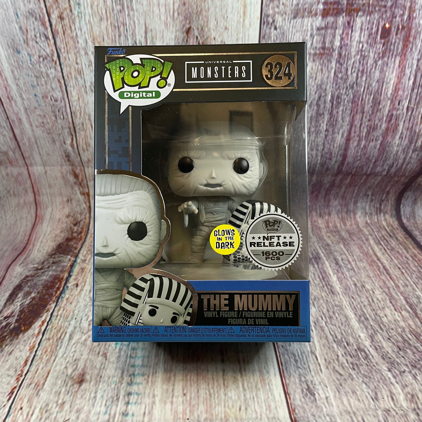 324 Universal Monsters, The Mummy (Glow, NFT Release 1600 PCS) [1551 MINTED]