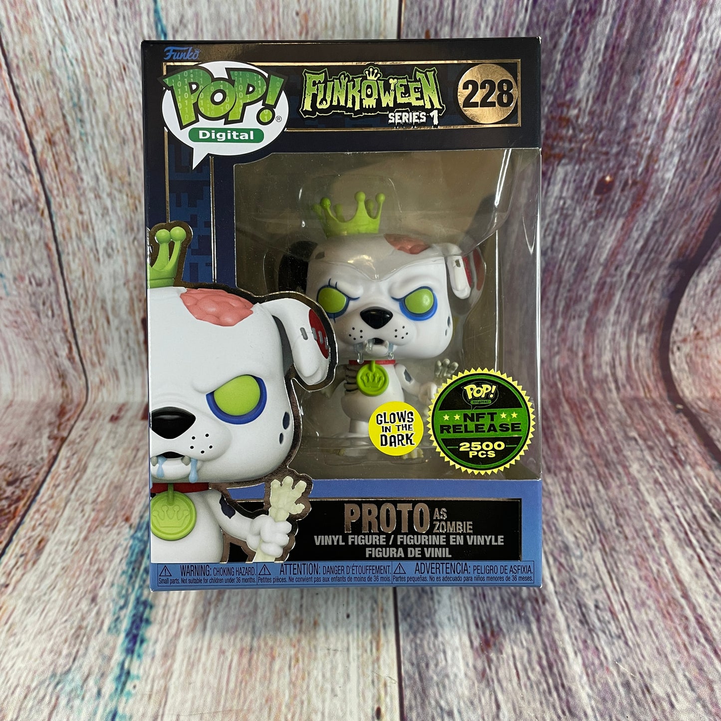 228 Funkoween Series 1, Proto as Zombie (Glow, NFT Release 2500 PCs)