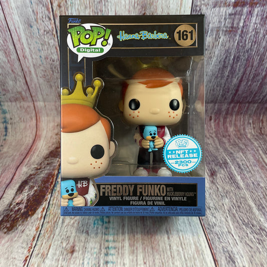 161 Hanna Barbera, Freddy Funko with Huckleberry Hound (NFT Release 2300 PCS) [1799 MINTED]
