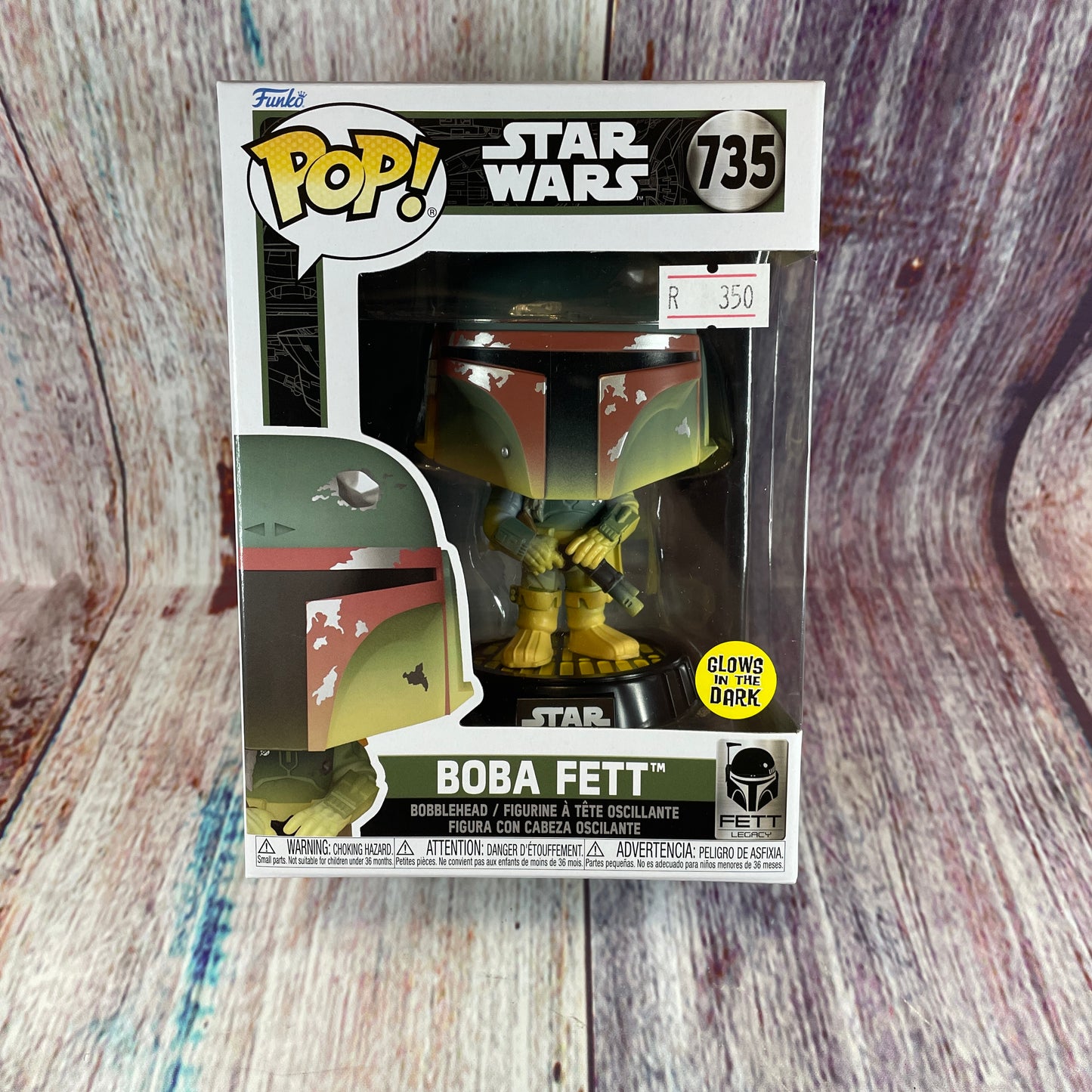 735 Star Wars, Boba Fett (Glow In The Dark)