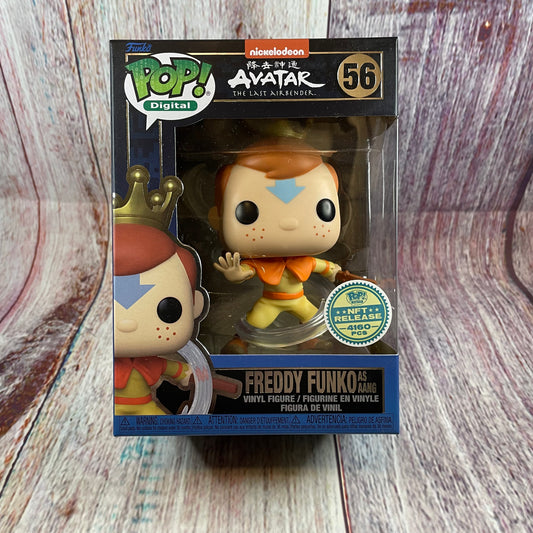 56 Avatar The Last Airbender, Freddy Funko as Aang (NFT Release 4160 PCS) [3161 Minted]