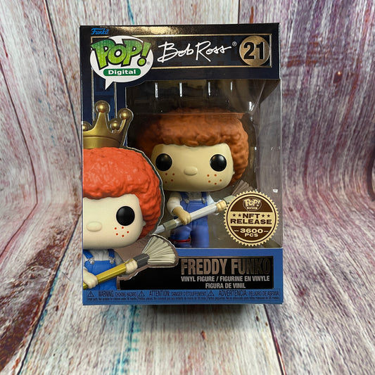 21 Bob Ross, Freddy Funko (NFT Release 3600 PCS) [1426 MINTED]