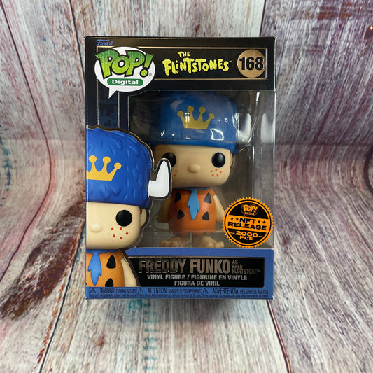 168 The Flintstones, Freddy Funko as Fred Flintstone (NFT Release 2000 PCS) [1571 MINTED]