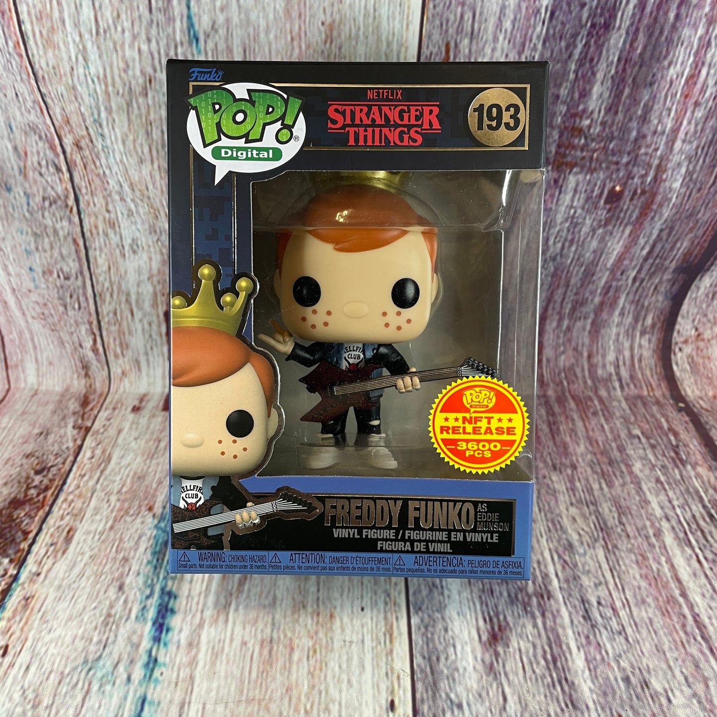 193 Stranger Things, Freddy Funko as Eddie Munson (NFT Release 3600 PCs)