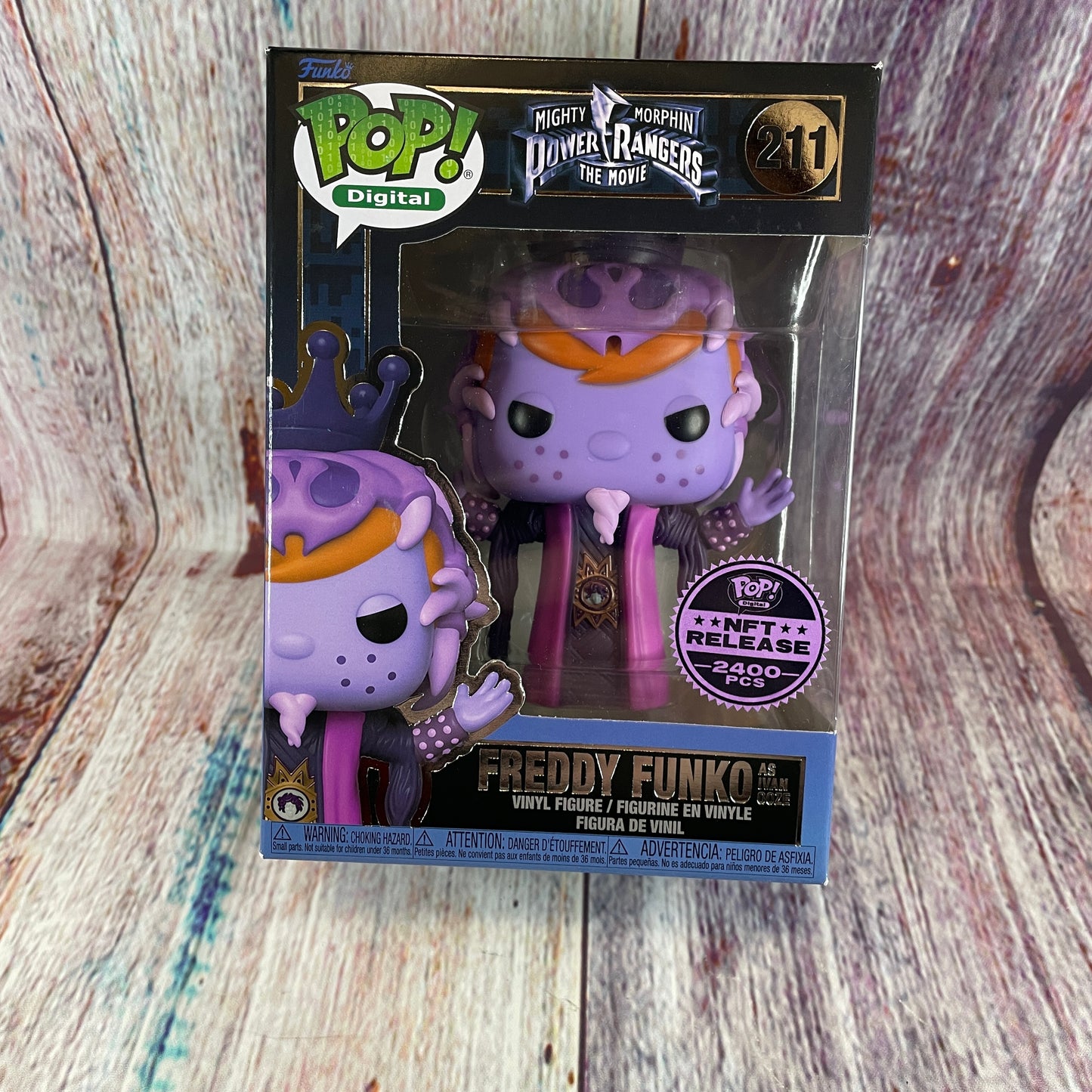 211 Power Rangers, Freddy Funko as Ivan Ooze (NFT Release 2400 PCs)