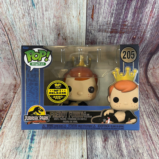 205 Jurassic Park, Freddy Funko as Dr. Ian Malcom (NFT Release 2550 PCs