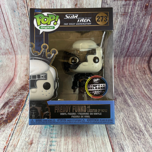 273 Star Trek The Next Generation, Freddy Funko as Locutus Of Borg (NFT Release 2600 PCS) [1043 MINTED]