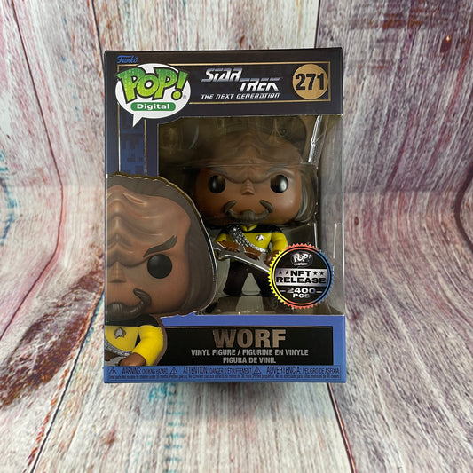 271 Star Trek The Next Generation, Worf (NFT Release 2400 PCS) [1216 MINTED]