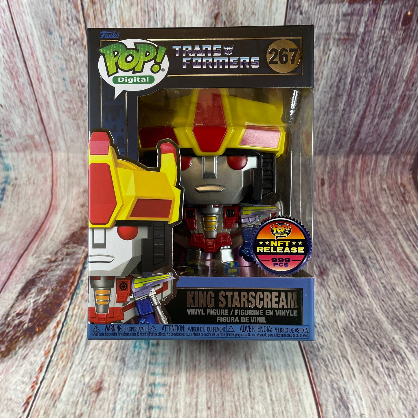 267 Transformers, King Starscream (NFT Release 999 PCS) [969 MINTED]