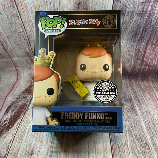 343 Ed, Edd n Eddy, Freddy Funko as Jonny (NFT Release 2500 PCS) [1524 MINTED]