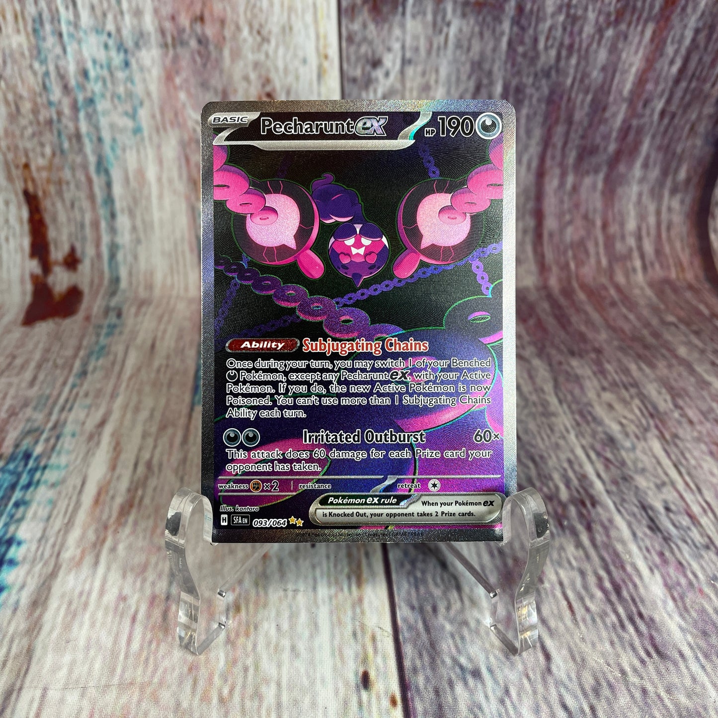 093/064 - Shrouded Fable: Pecharunt ex (NM/Mint)