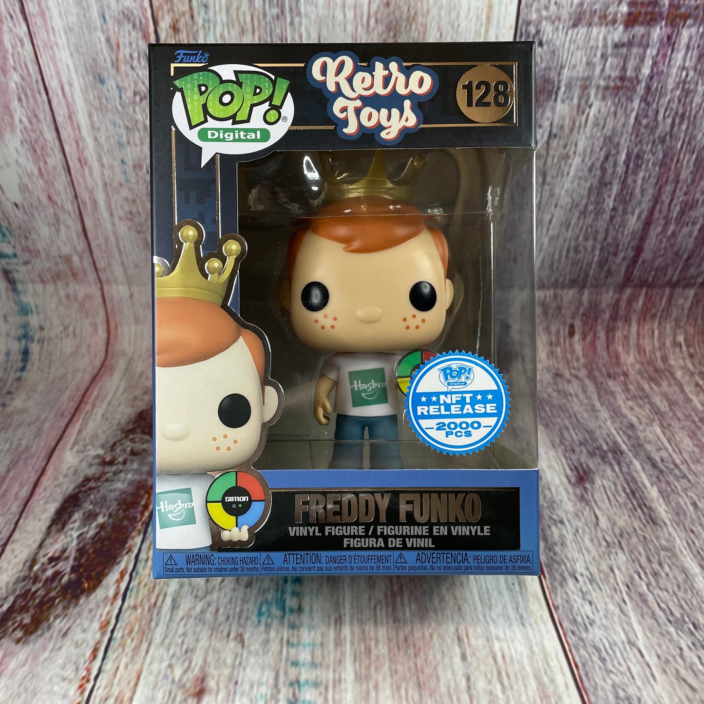 128 Retro Toys, Freddy Funko (NFT Release 2000 PCS) [1510 MINTED]