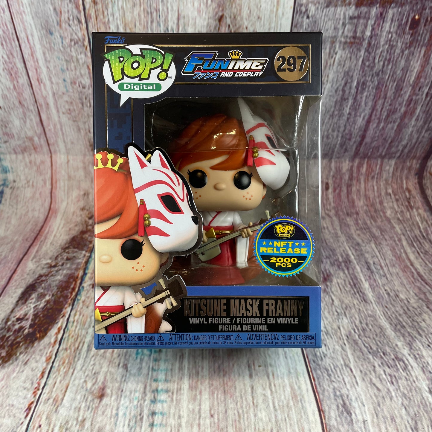 297 Funime, Kitsune Mask Franny (NFT Release 2000 PCS) [1923 MINTED]