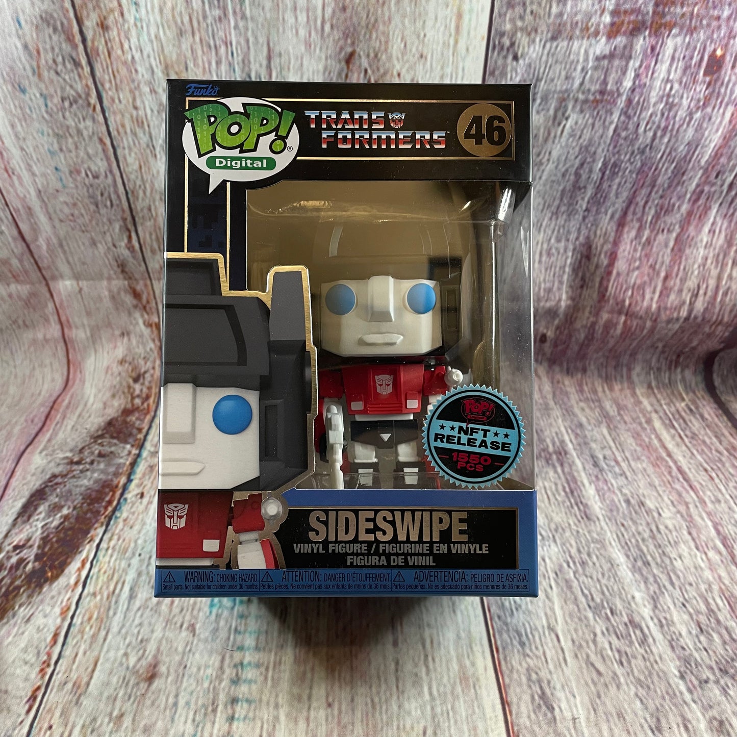 46 Transformers, Sideswipe (NFT Release 1550 PCS) [1463 MINTED]