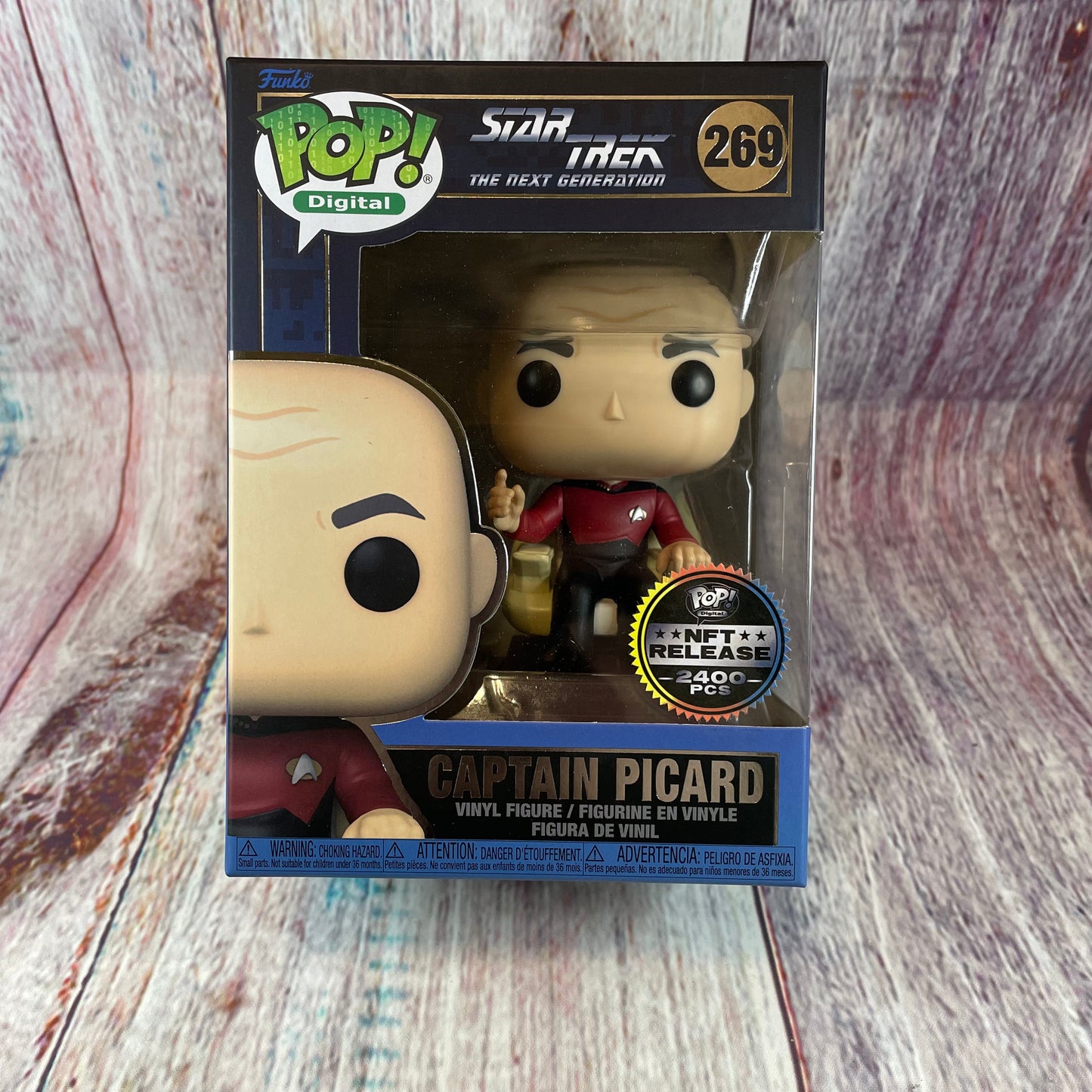 269 Star Trek The Next Generation, Captain Picard (NFT Release 2400 PCS) [1165 MINTED]