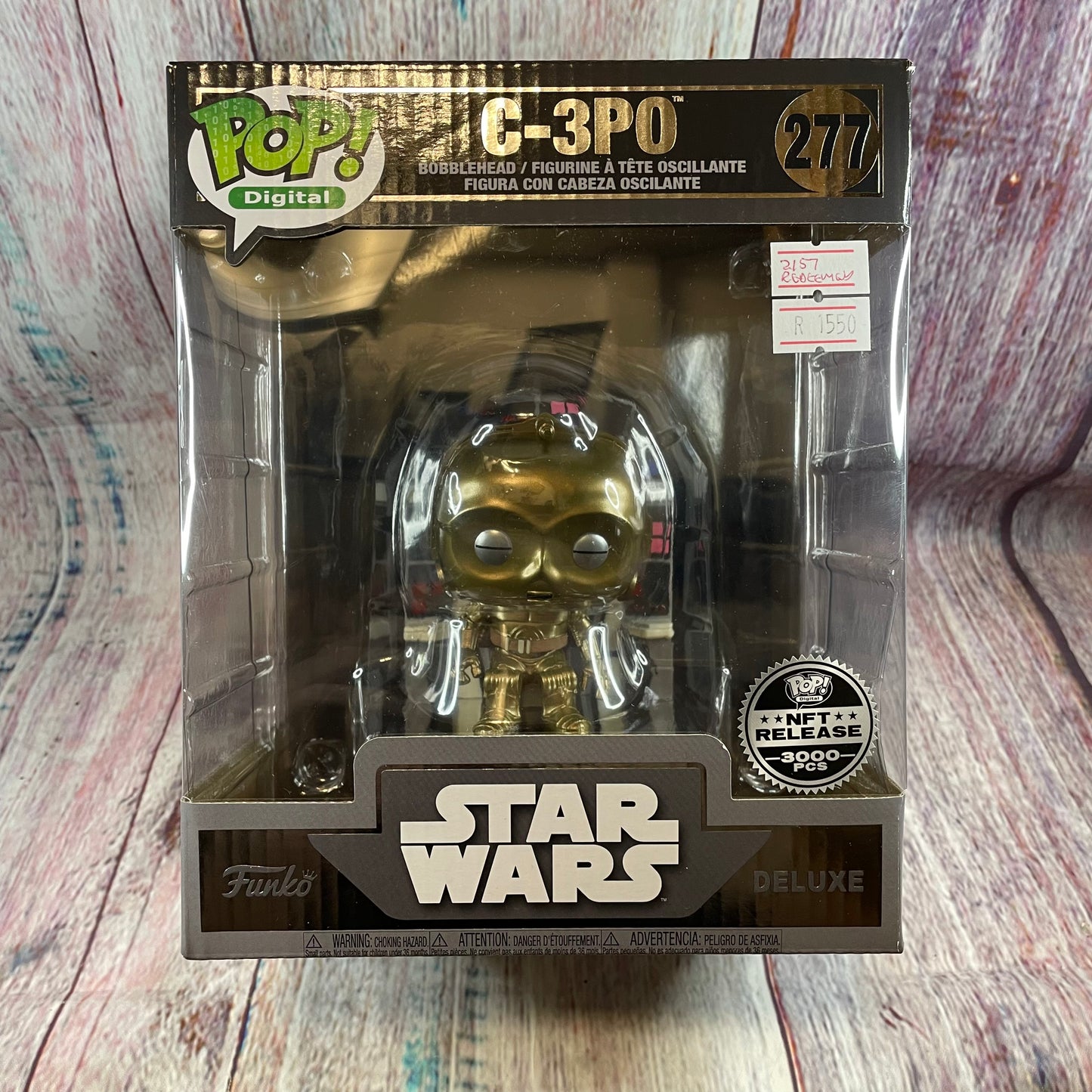 277 Star Wars, C-3PO (NFT Release 3000 PCS) [2157 MINTED]. 6-INCH