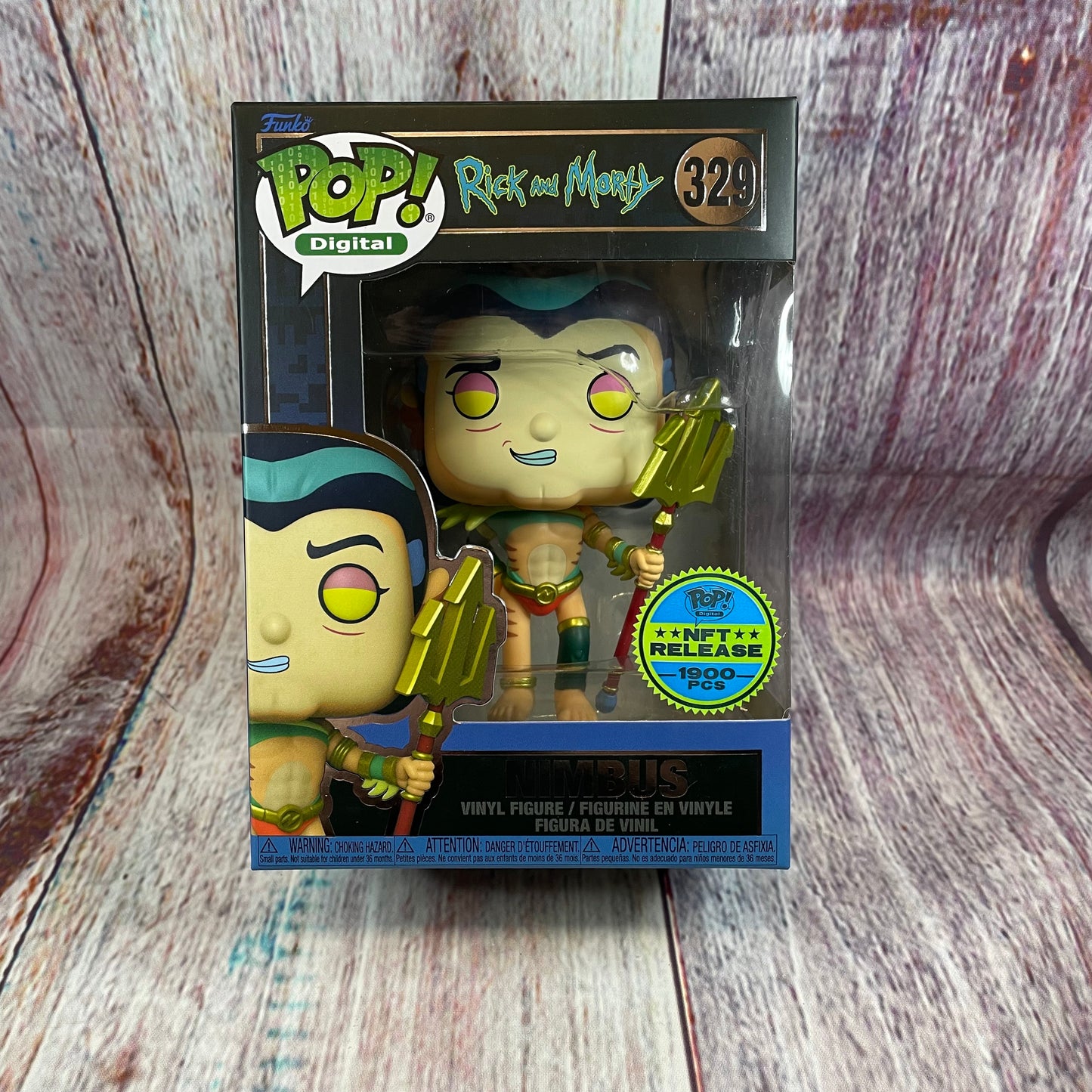 329 Rick and Morty, Nimbus (NFT Release 1900 PCS) [1793 MINTED]