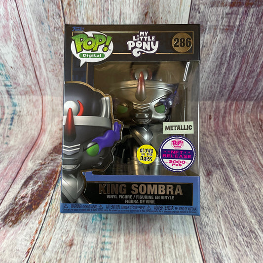 286 My Little Pony, King Sombra (Glow, Metallic NFT Release 2000 PCS) [926 MINTED]