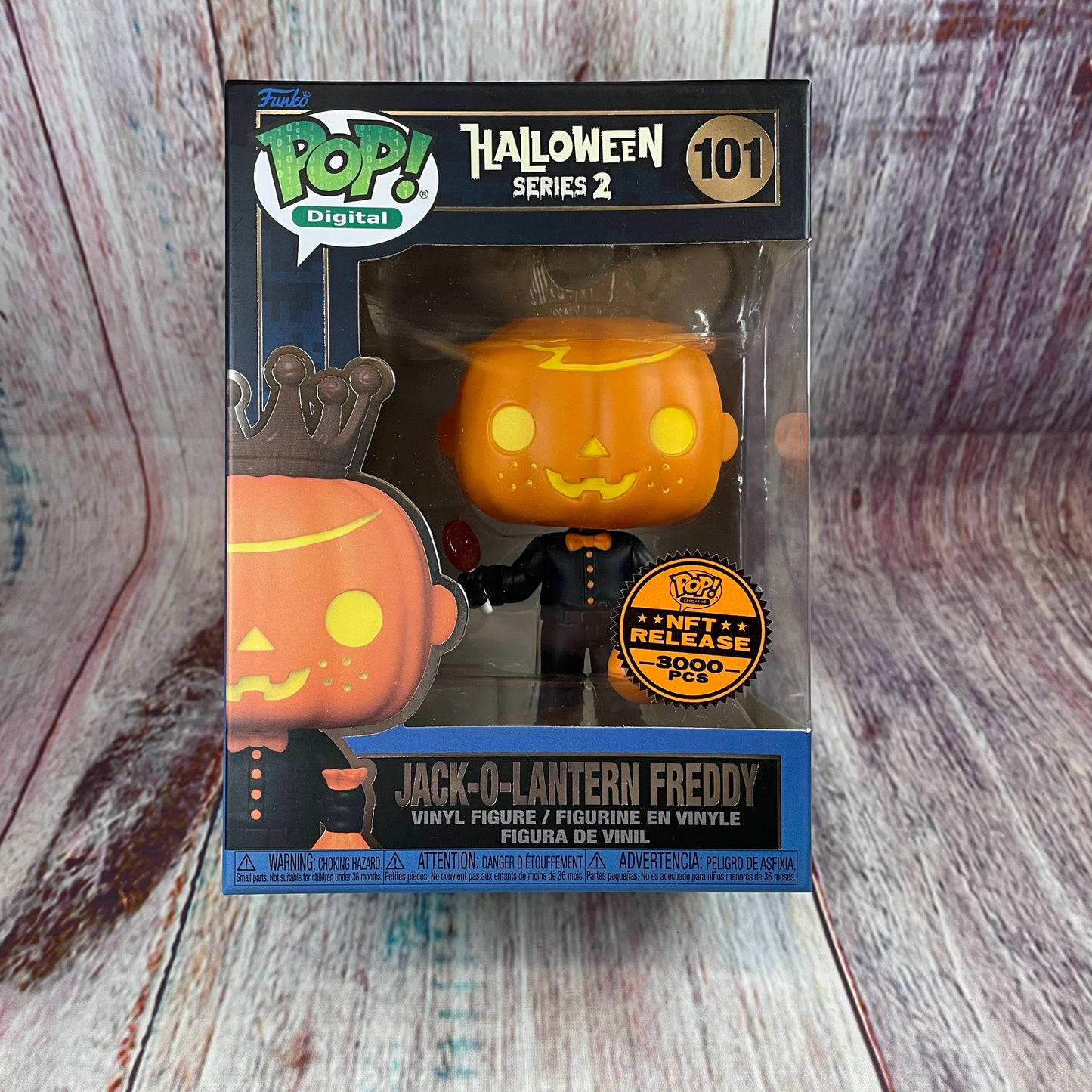 101 Halloween Series 2, Jack-O-Lantern Freddy (NFT Release 3000 PCS) [2529 MINTED]