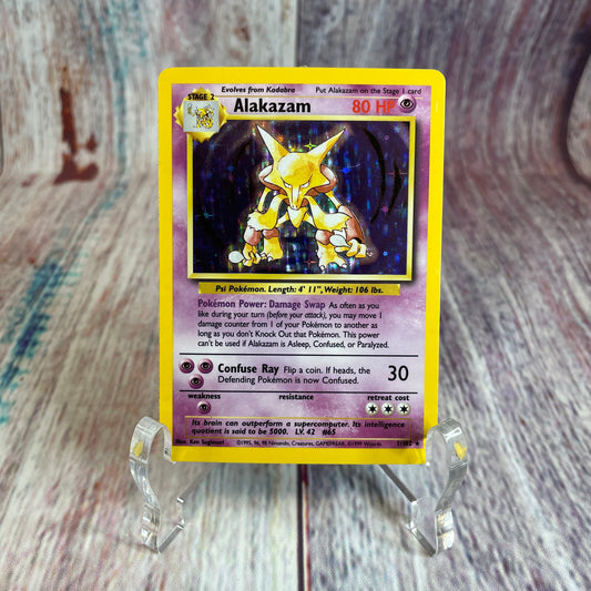 1/102 - Alakazam (Lightly Played)