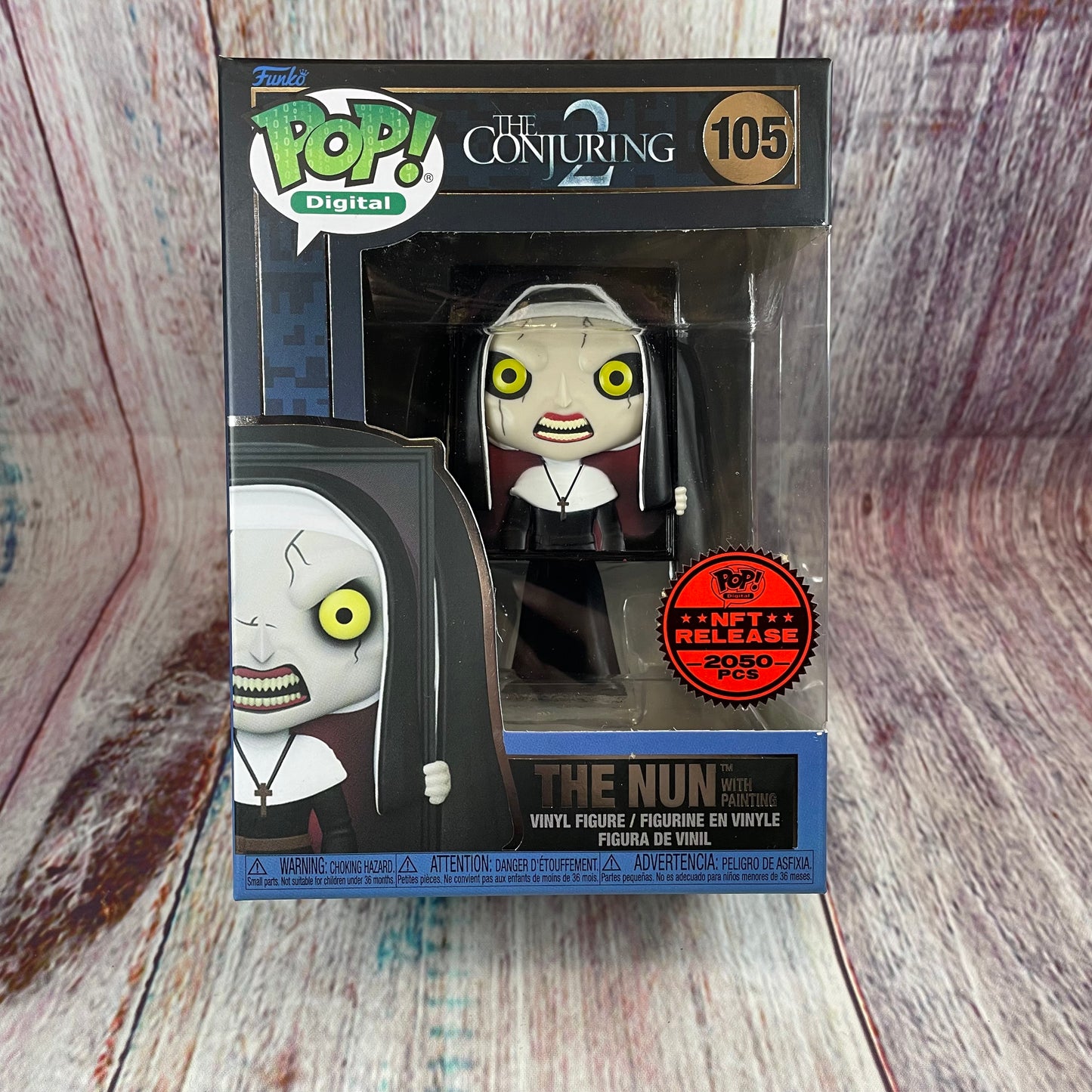 105 The Conjuring 2, The Nun With Painting (NFT Release 2050 PCS) [1961 MINTED]