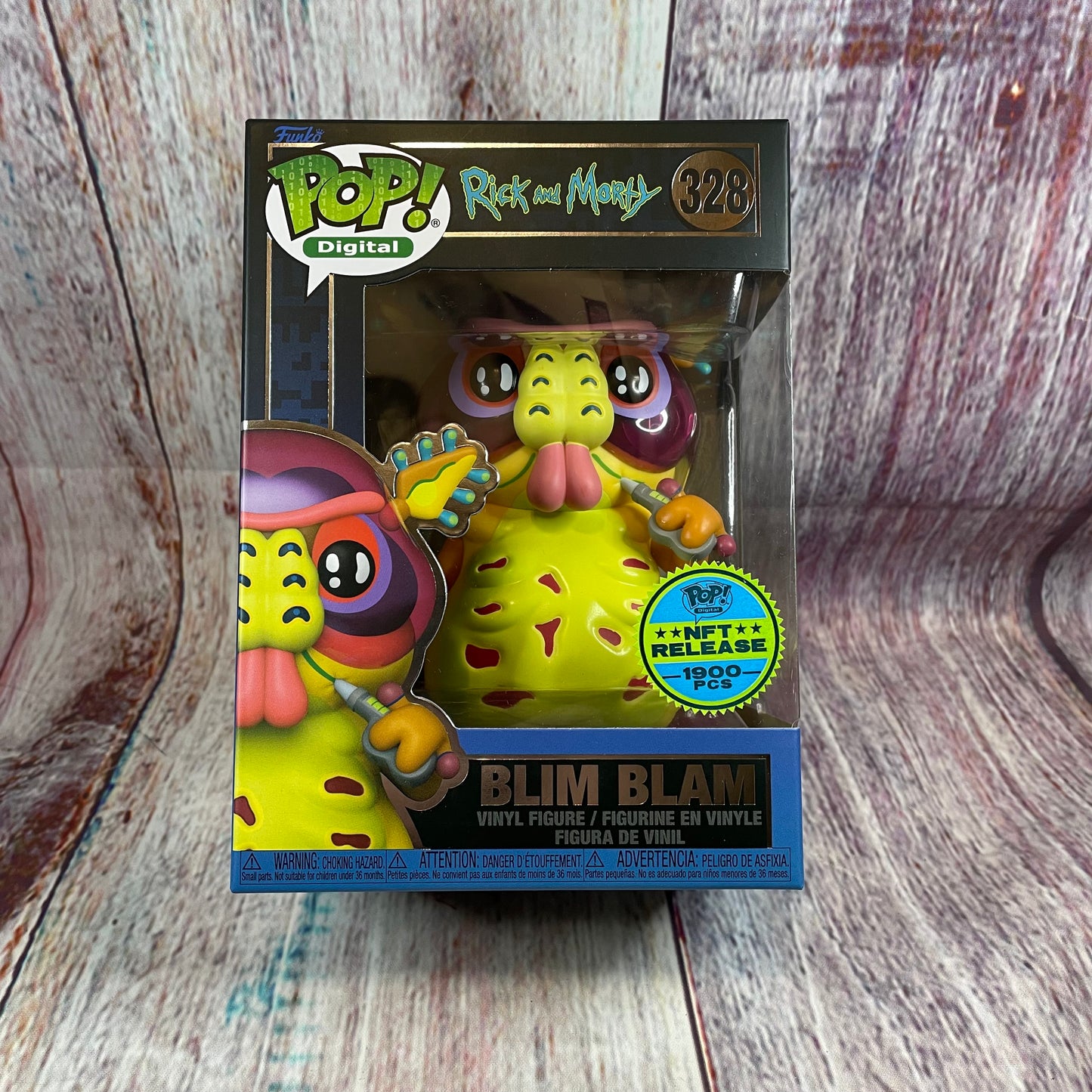 328 Rick and Morty, Blim Blam (NFT Release 1900 PCS) [1800 MINTED]