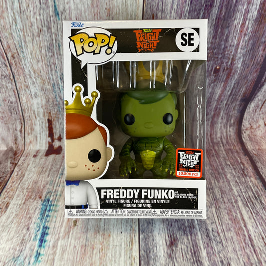 SE Fright Night, Freddy Funko as Creature From The Black Lagoon (Fright Night 10,000 PCS Limited Edition)