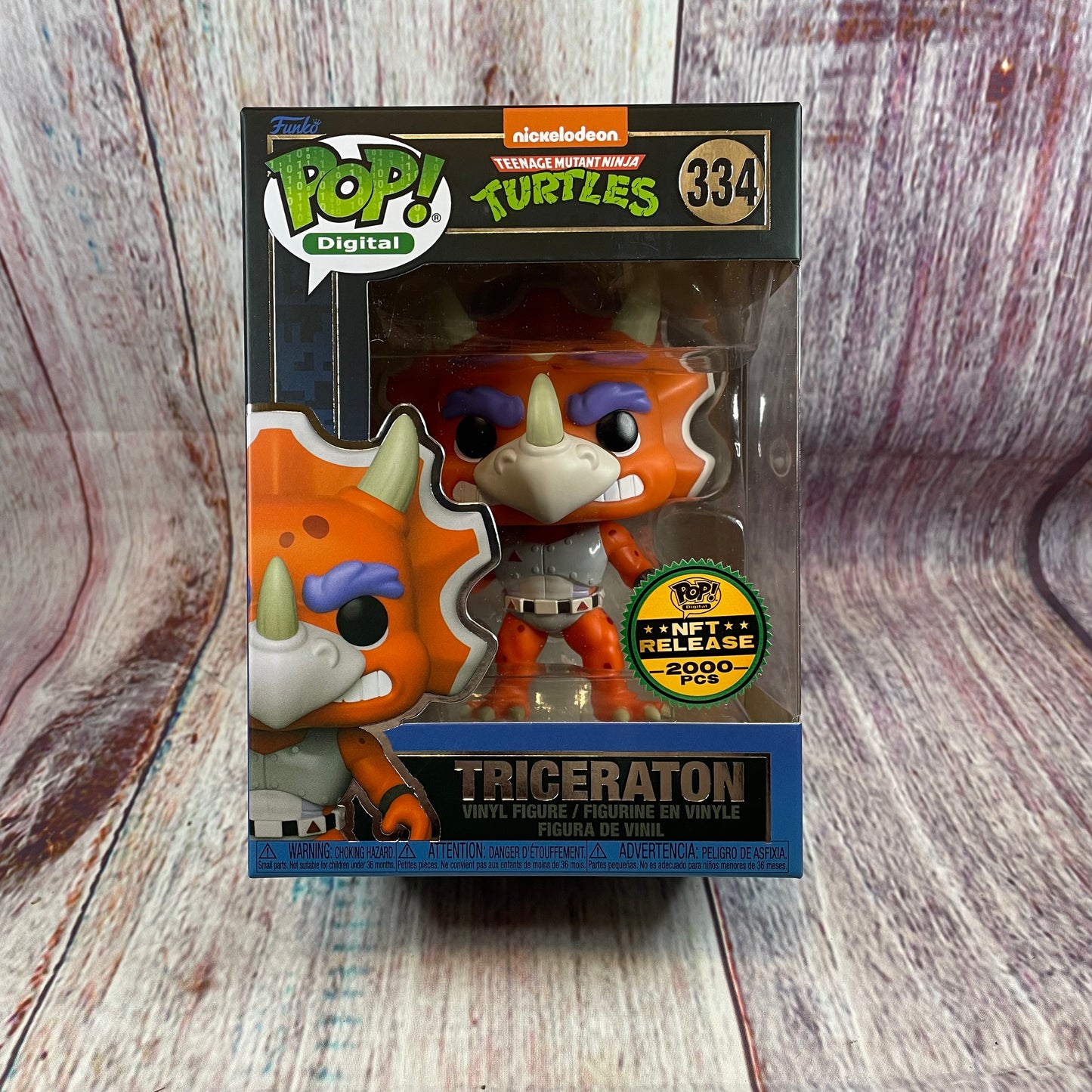 334 Teenage Mutant Ninja Turtles, Triceraton (NFT Release 2000 PCS) [1931 MINTED]