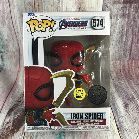 574 Avengers, Iron Spider (Glow In The Dark, Funko Edition)