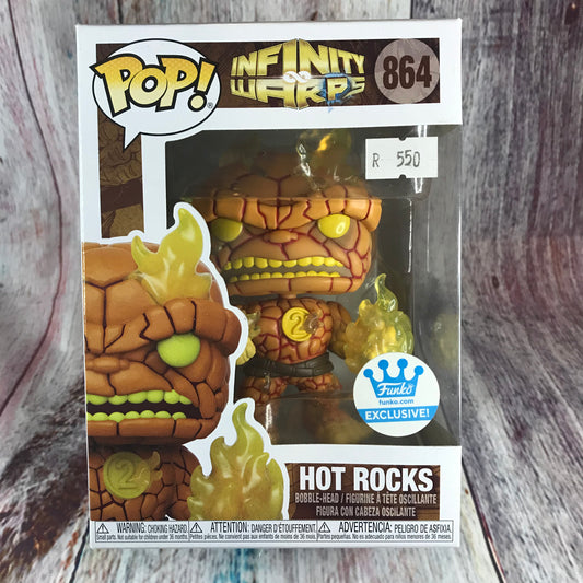 864 Infinity Warps, Hot Rocks (Funko Exclusive)