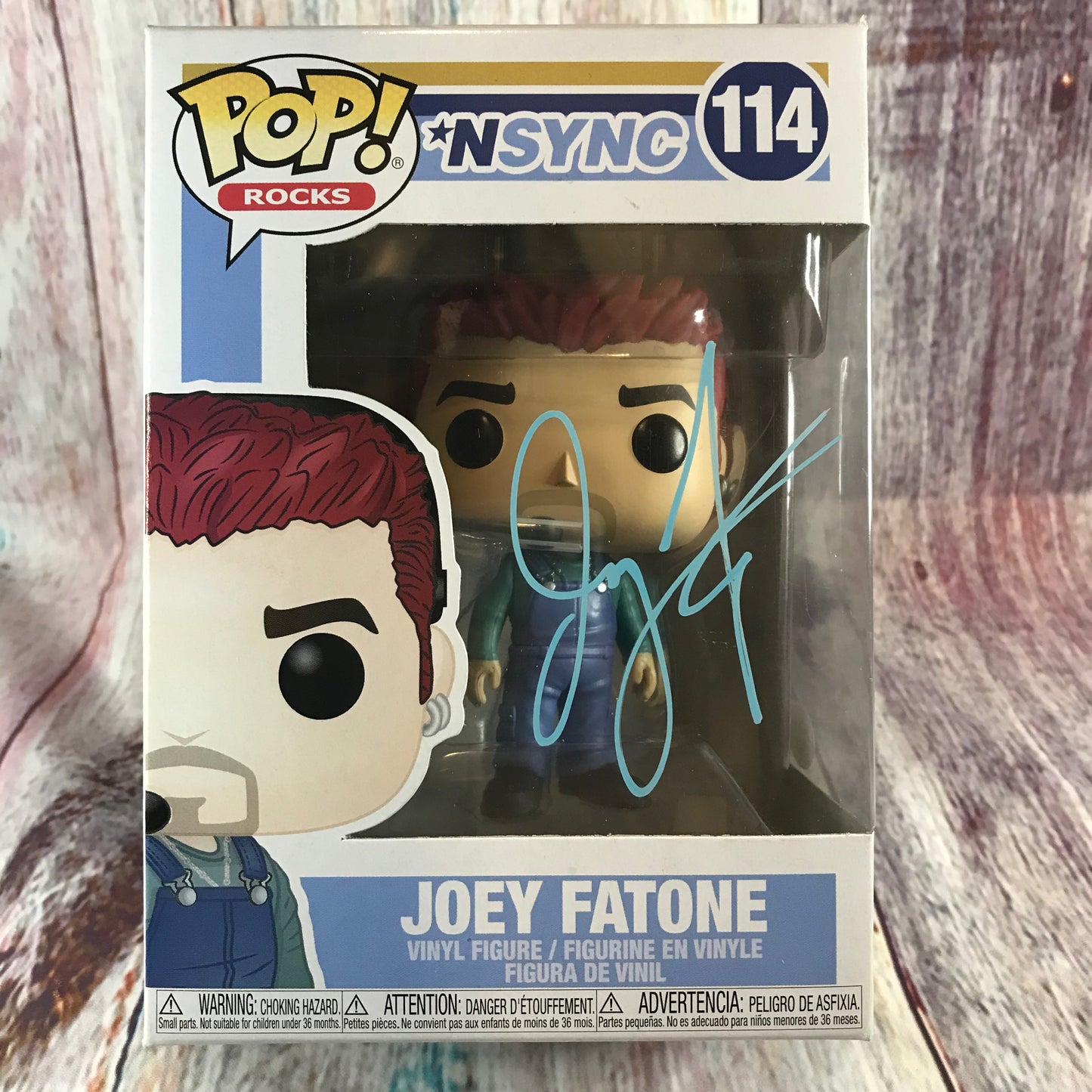 114 Signed NSYNC, Joey Fatone