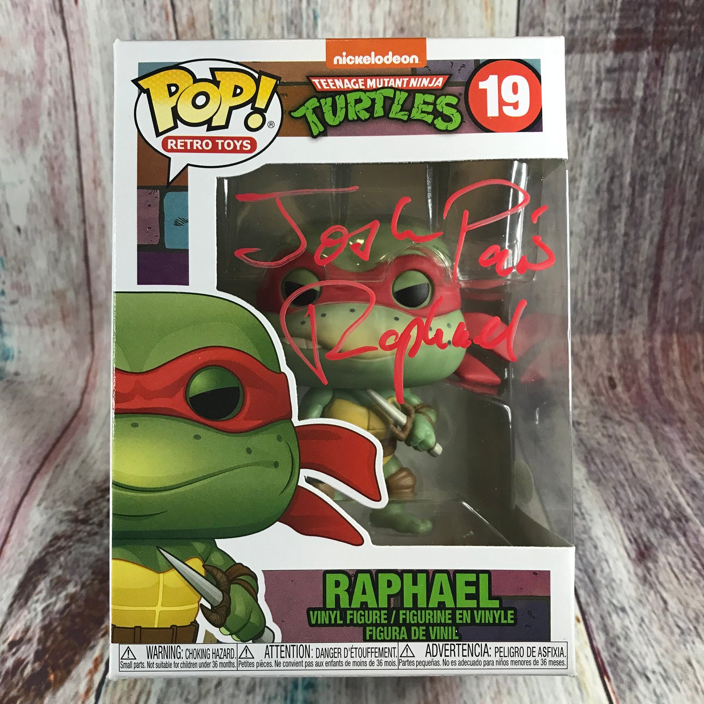 19 Signed Teenage Mutant Ninja Turtles, Raphael