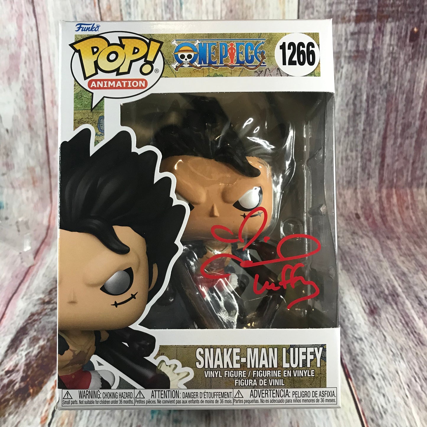 1266 Signed One Piece, Snake-Man Luffy