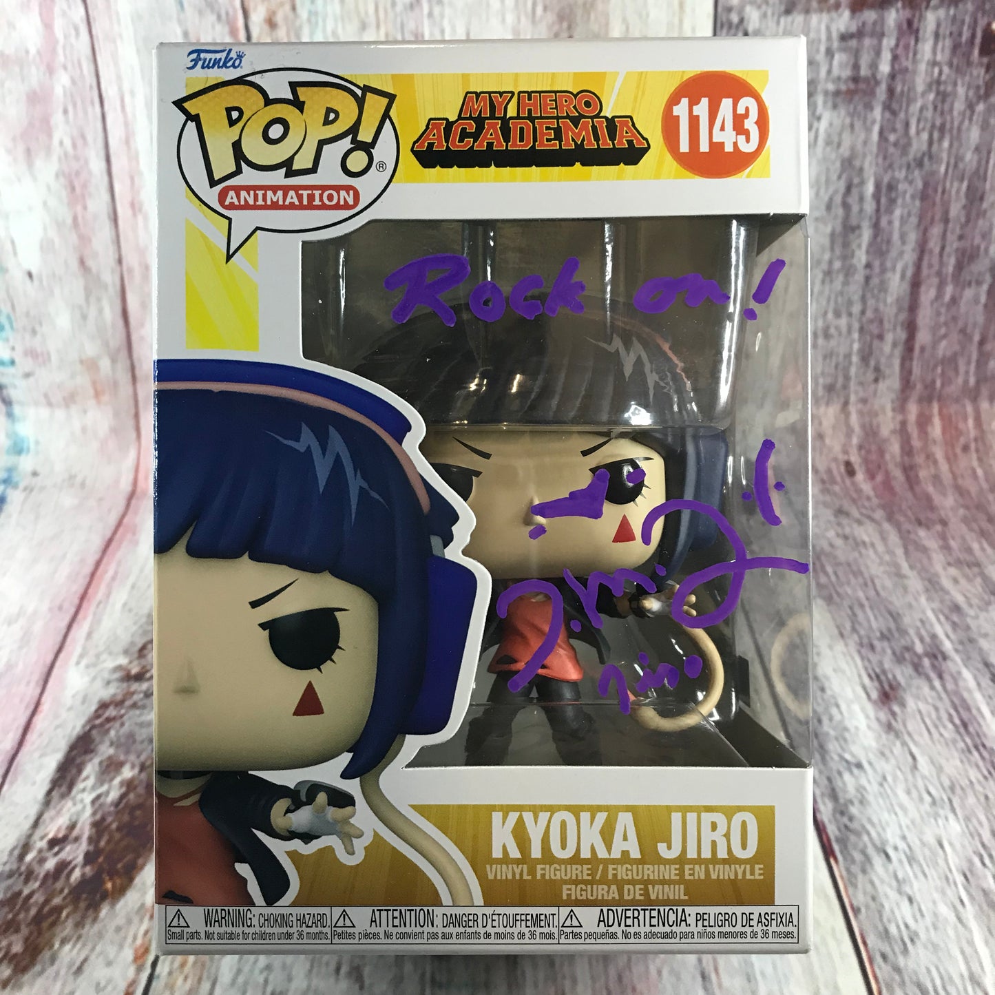 1143 Signed My Hero Academia, Kyoka Jiro