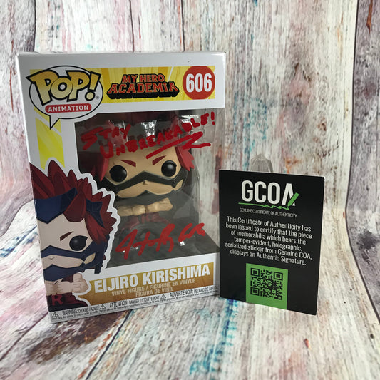 606 Signed My Hero Academia, Eijiro Kirishima