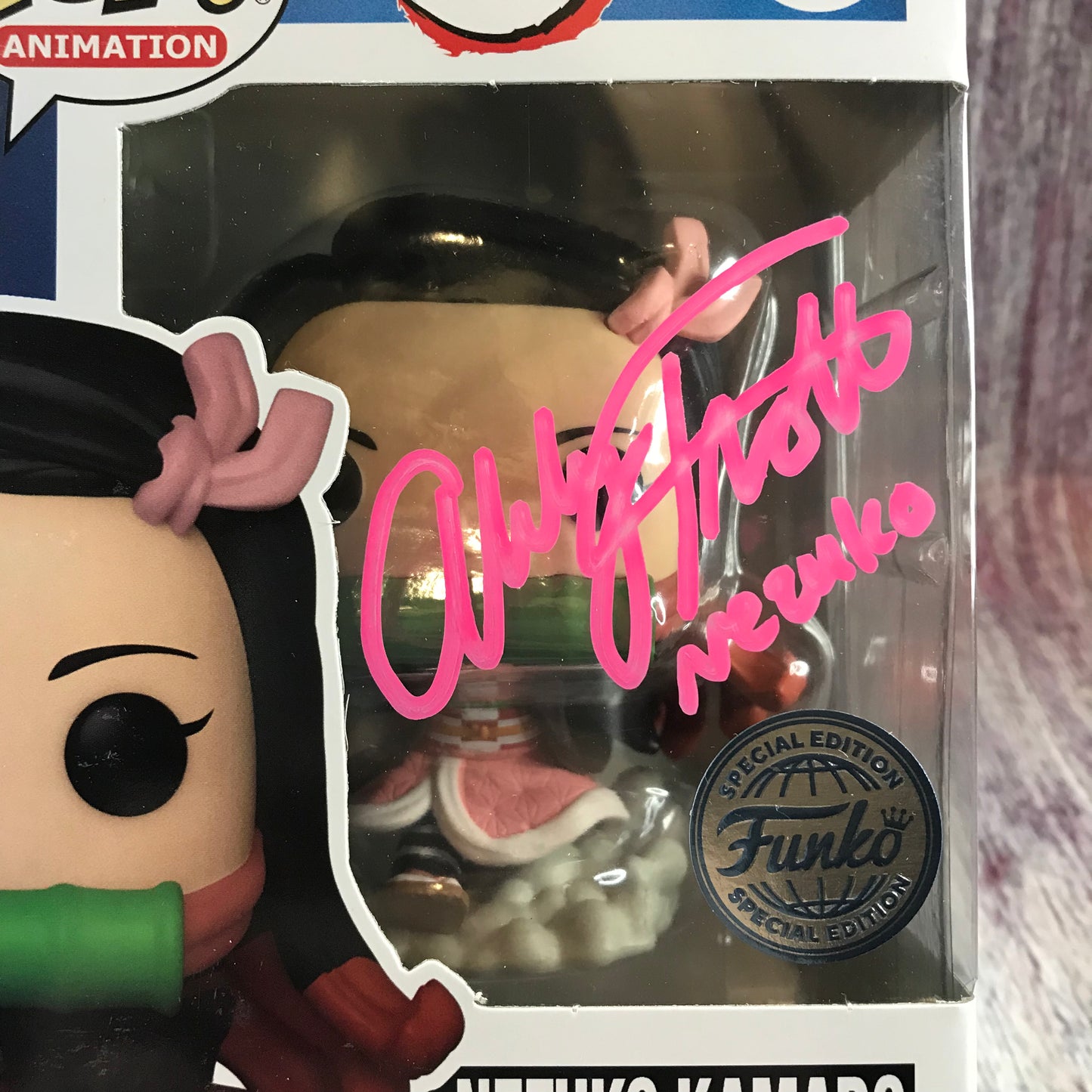 1264 Signed Demon Slayer, Nezuko Kamado (Funko Exclusive)