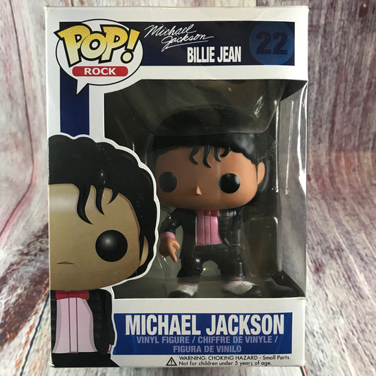 22 Michael Jackson Billie Jean, Michael Jackson (Box Damage)