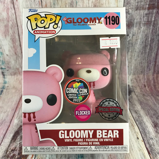 1190 Gloomy, Gloomy Bear (Comic-Con, Flocked, Special Edition)