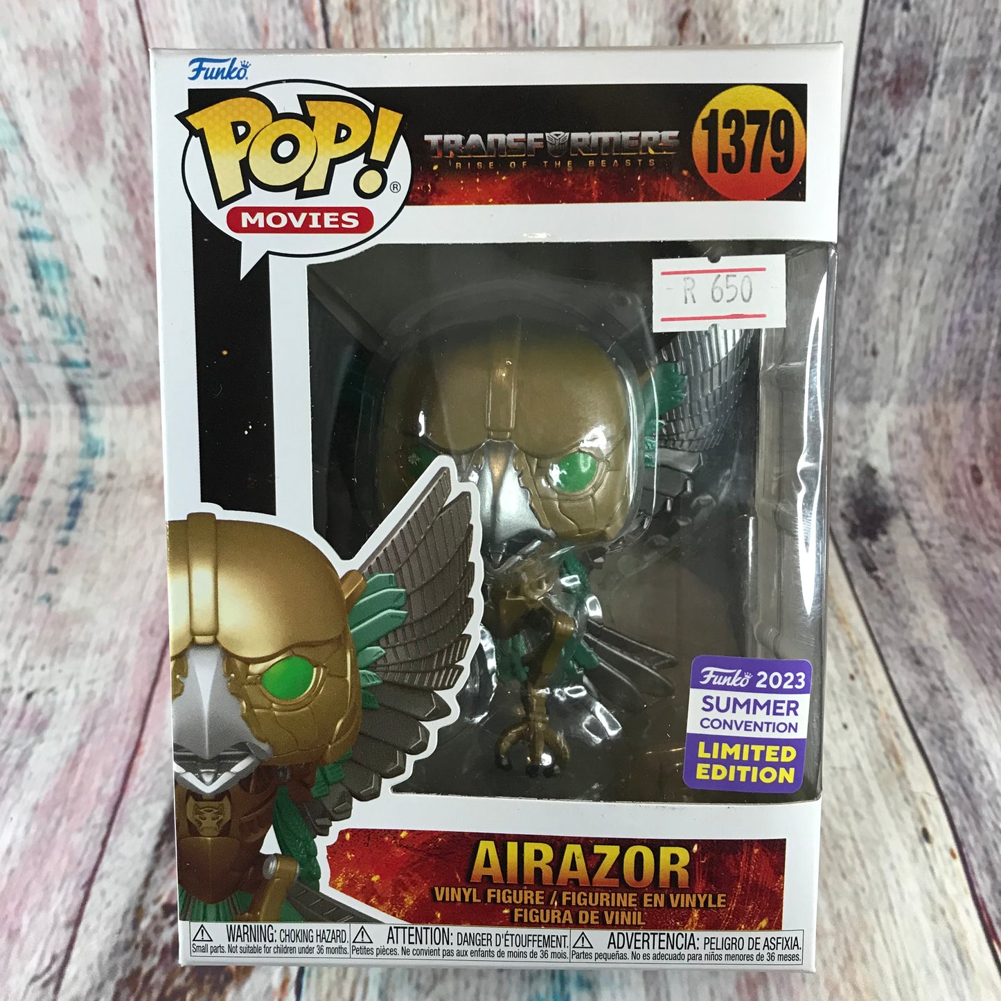 1379 Transformers, Airazor (Comic-Con Limited Edition)