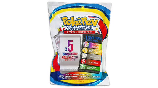 PokéRev Pack 5.0 (5 Booster Packs + 1 Mega Bonus Pack)