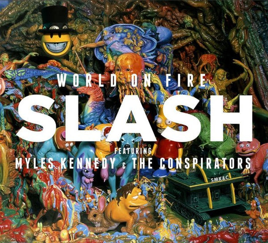 Slash (3) Featuring Myles Kennedy & The Conspirators – World On Fire