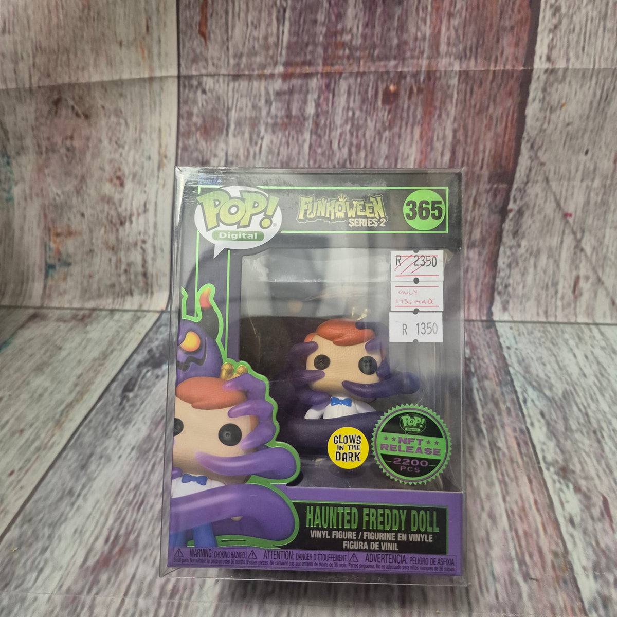365 Funkoween Series 2,Haunted Freddy Doll(2200pcs glow in the dark)[1734 MINTED]