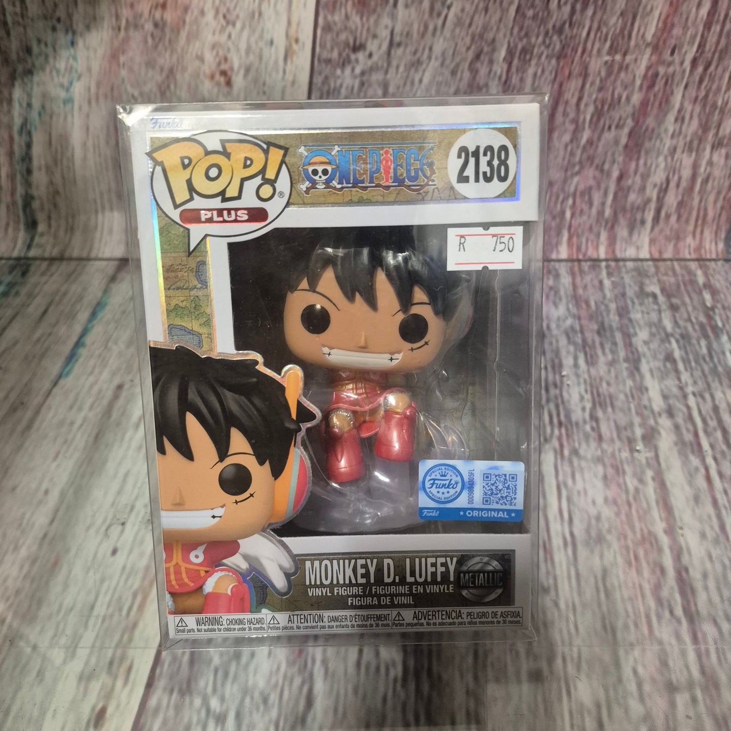 2138 One piece, Monkey D. Luffy (Funko special edition)