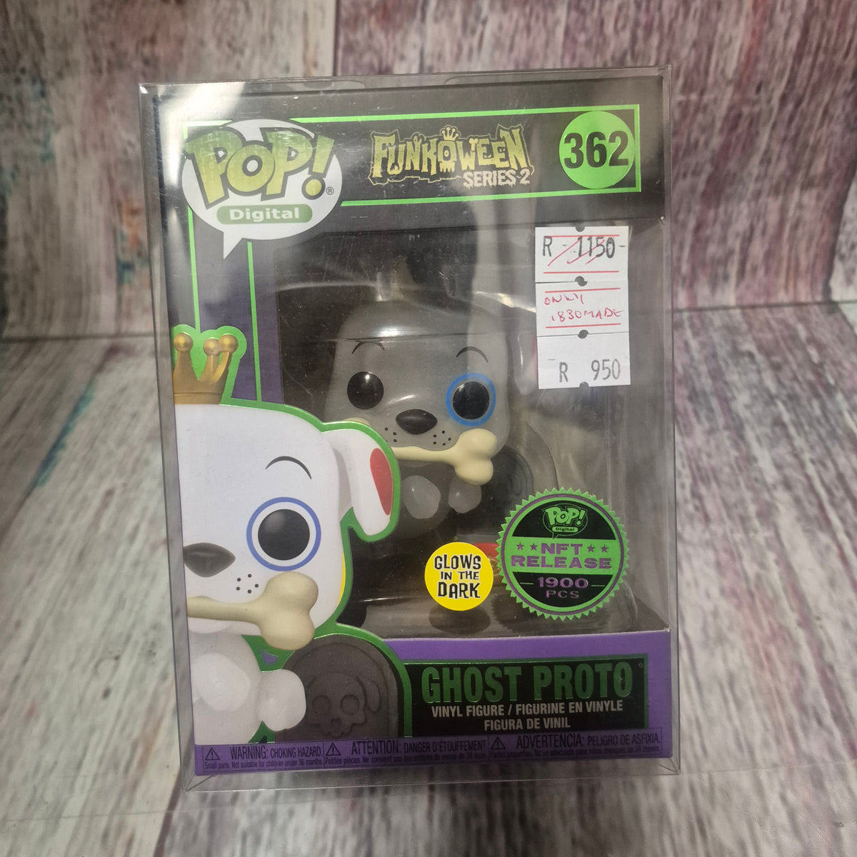 326 Funkoween Series 2,Ghost Proto(1900pcs glow in the dark)[1830 MINTED]