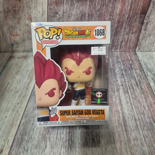 1868 DragonBall,Super saiyan God Vegeta(Chalice Collectables exclusive)