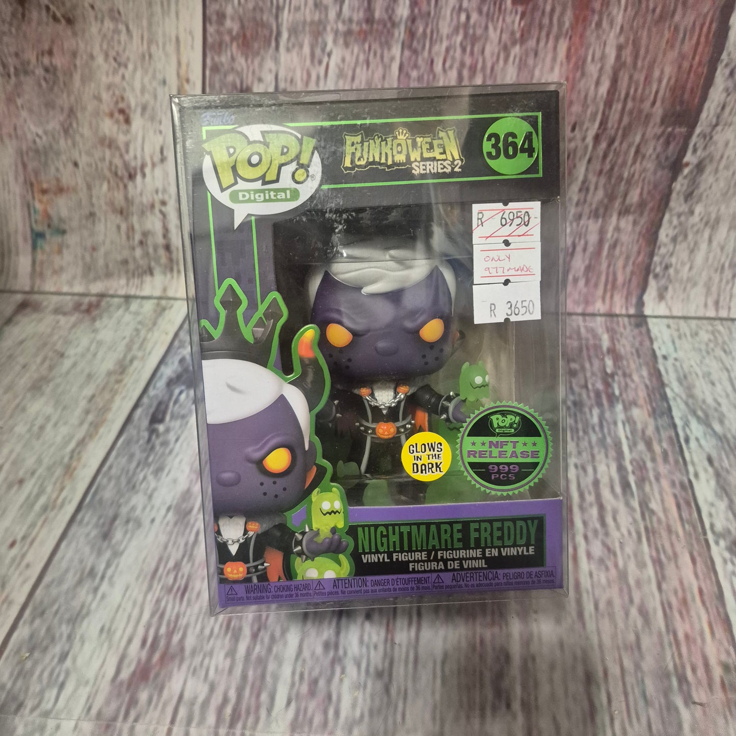 364 Funkoween Series 2,Nightmare Freddy (999pcs Glow in the dark)[977 MINTED]