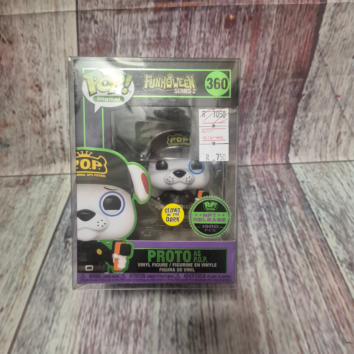 360 Funkoween Series 2,Proton As P.O.P (1900pcs Glow in the dark)[1828 MINTED]