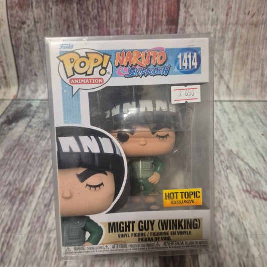 1414 Naruto Shippuden,Mighty Guy winking (Hot topic Exclusive)